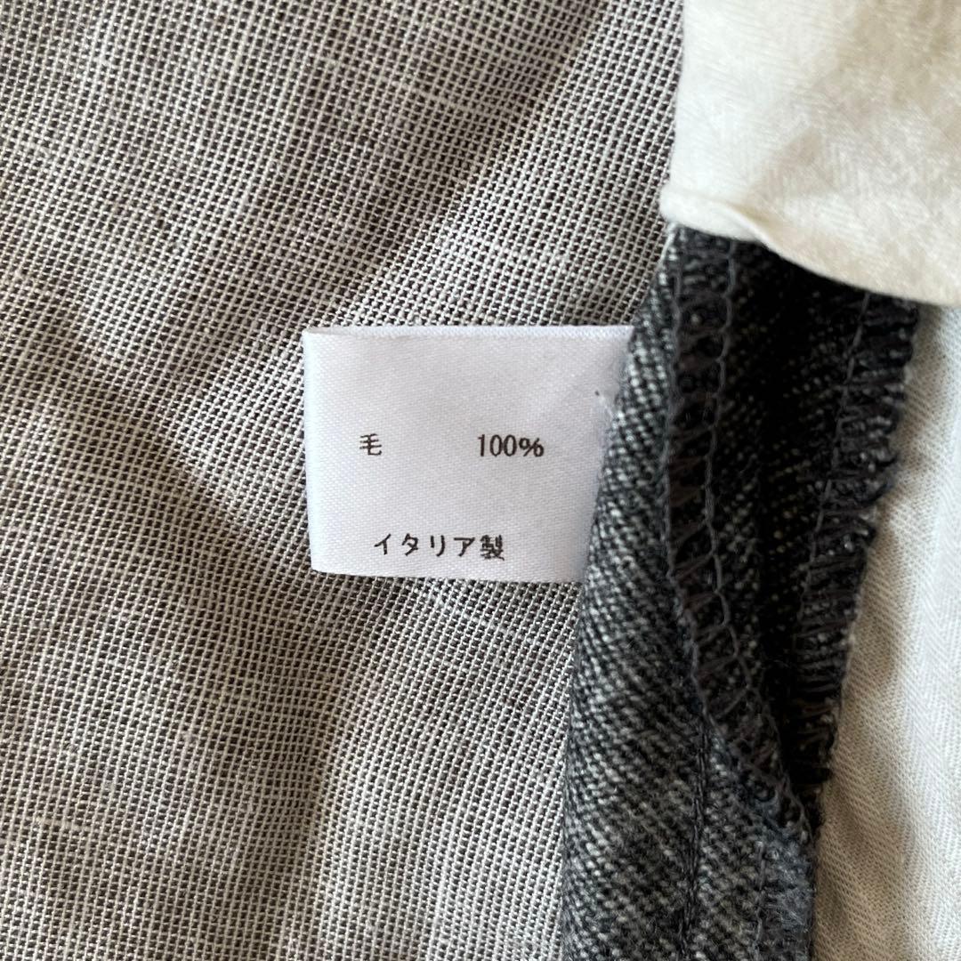 Rota ロータ ウール フランネル スラックス ダークグレー 44