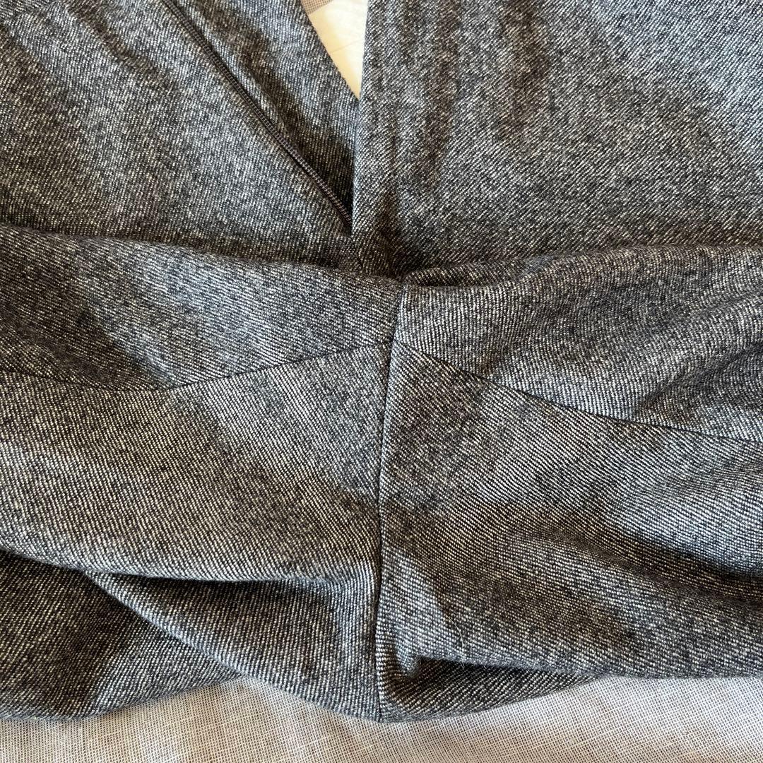 Rota ロータ ウール フランネル スラックス ダークグレー 44