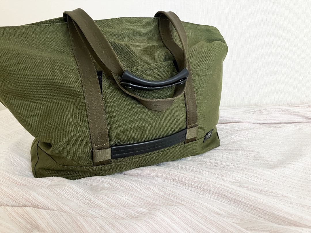 PORTER MONOCLE ポーター モノクル トートバッグ カーキ ポーチ付