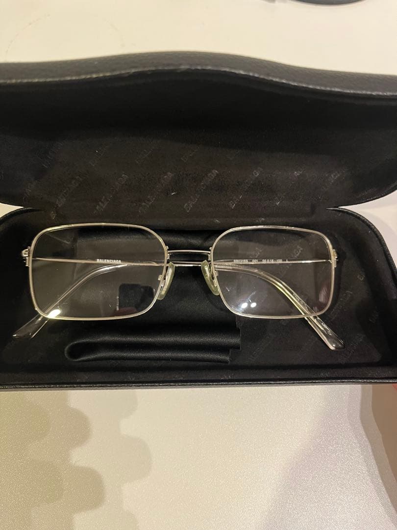 balenciaga invisible rectantangle サングラス