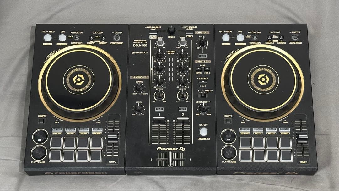 Pioneer DJ DDJ-400 コントローラー　GOLD