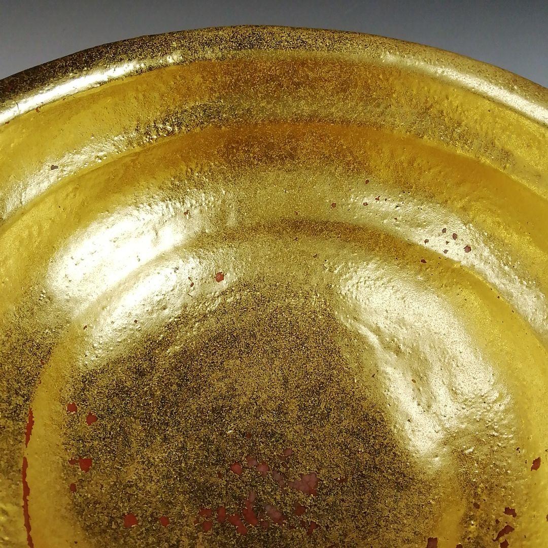 Ｔ８２１　嶋台茶碗　『金銀一双』『佐々木松楽 造』　共箱　茶道具