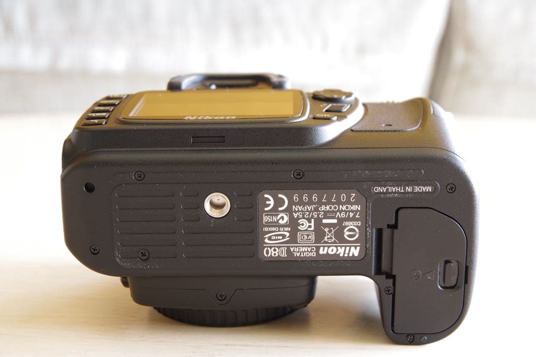 『完動美品』Nikon D80 CCDデジタル一眼レフカメラ、ズームレンズ付き