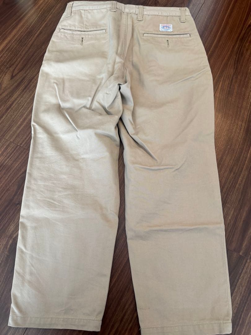 DESCENDANT DC-3 チノパン ベージュ