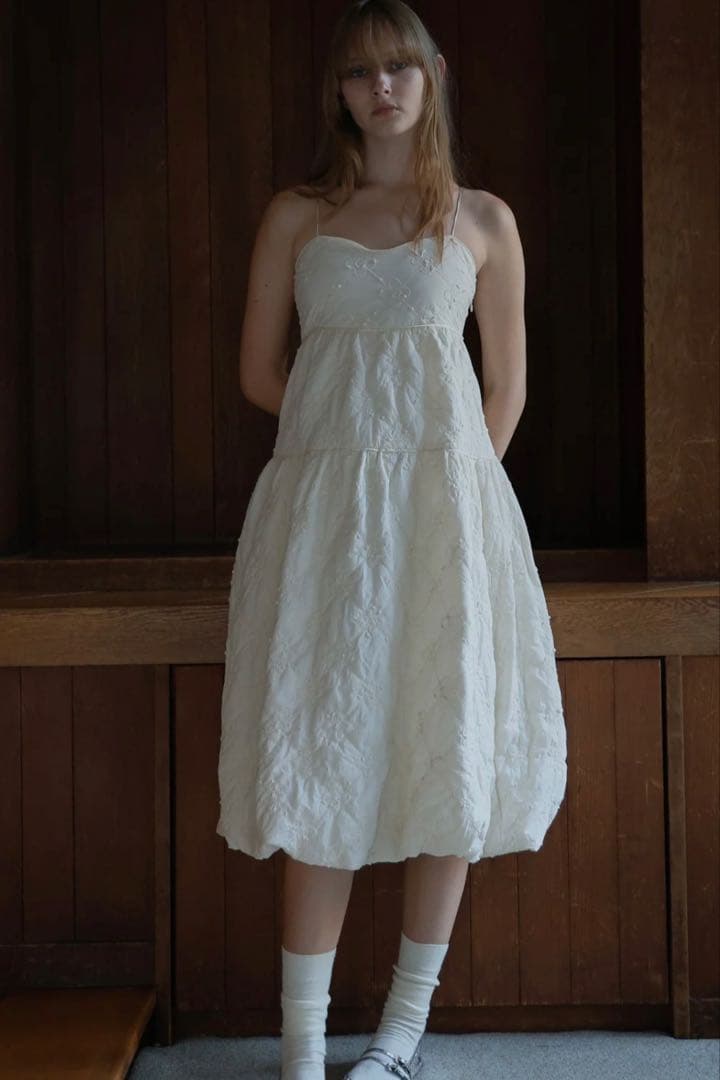 新品　Rhea Jacquard Onepiece Mサイズ / THE TOE