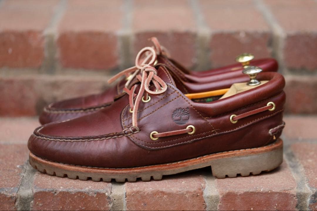 わ*。様 ティンバーランド　スリーアイ　3eye クラシックラグ　バーガンディ