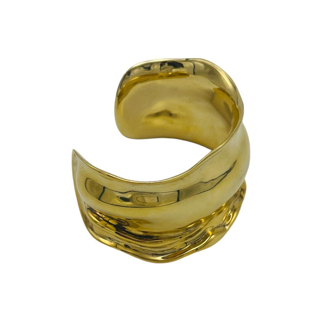 希少【BOTTEGA VENETA】バングル ゴールド 925 ボッテガヴェネタ