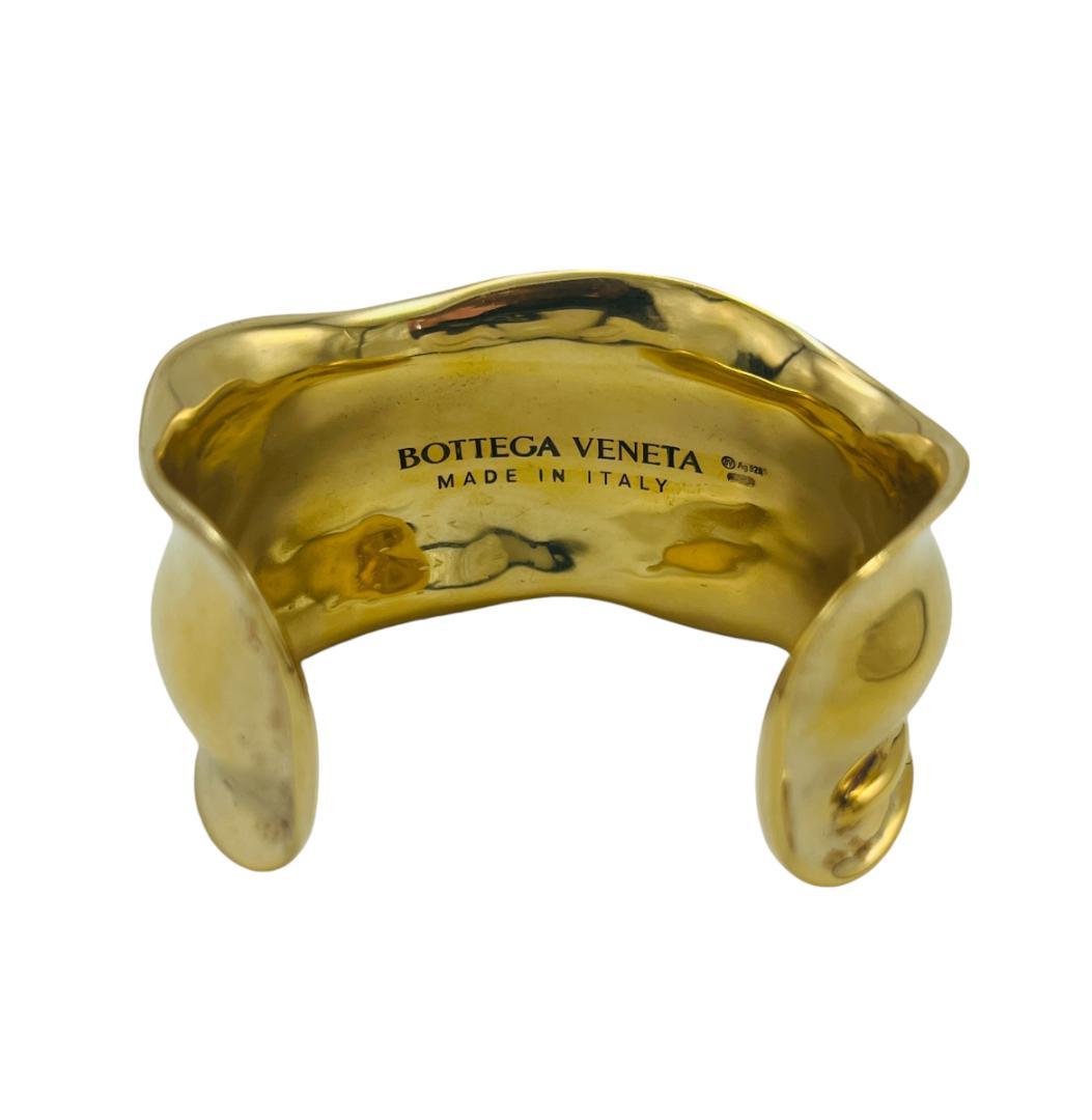 希少【BOTTEGA VENETA】バングル ゴールド 925 ボッテガヴェネタ