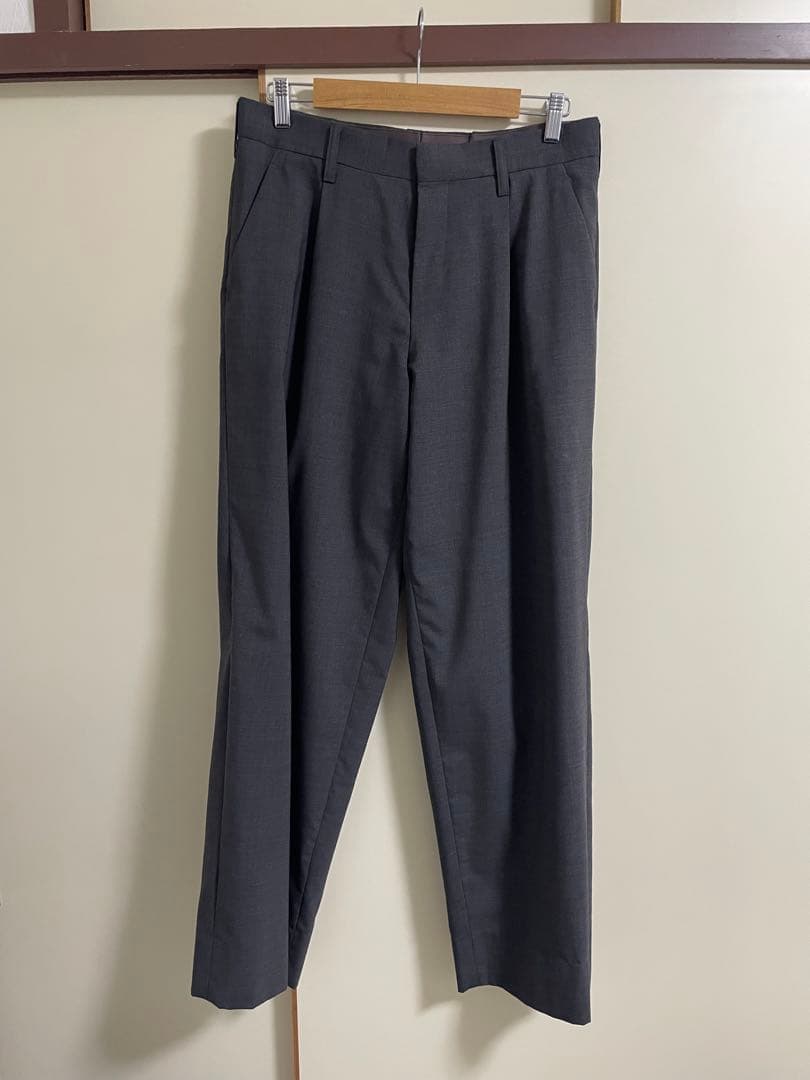 kolor ワイドスラックス　ダークグレー