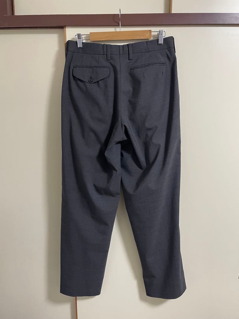 kolor ワイドスラックス　ダークグレー