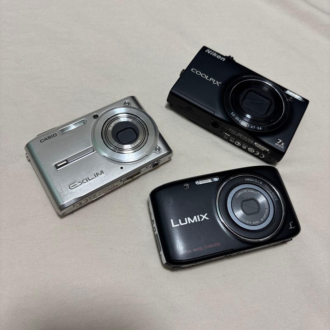 EXILIM COOLPIX LUMIX セット