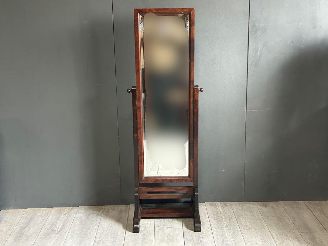 九州民芸家具　スタンドミラー　姿見　民芸品　アンティーク　ヴィンテージ　IZ