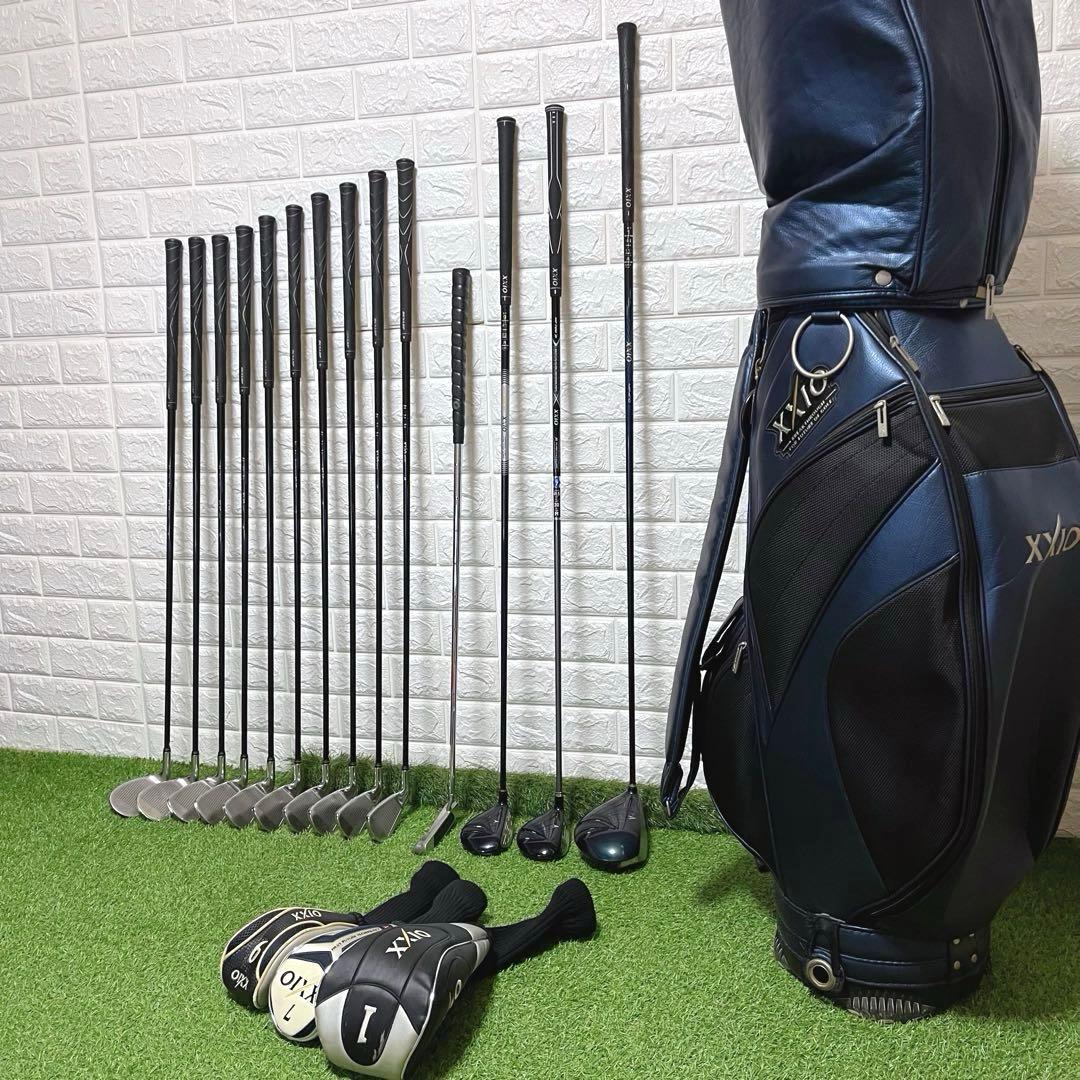 美品 初心者オススメお買得セット XXIO メンズゴルフクラブ豪華14本セット