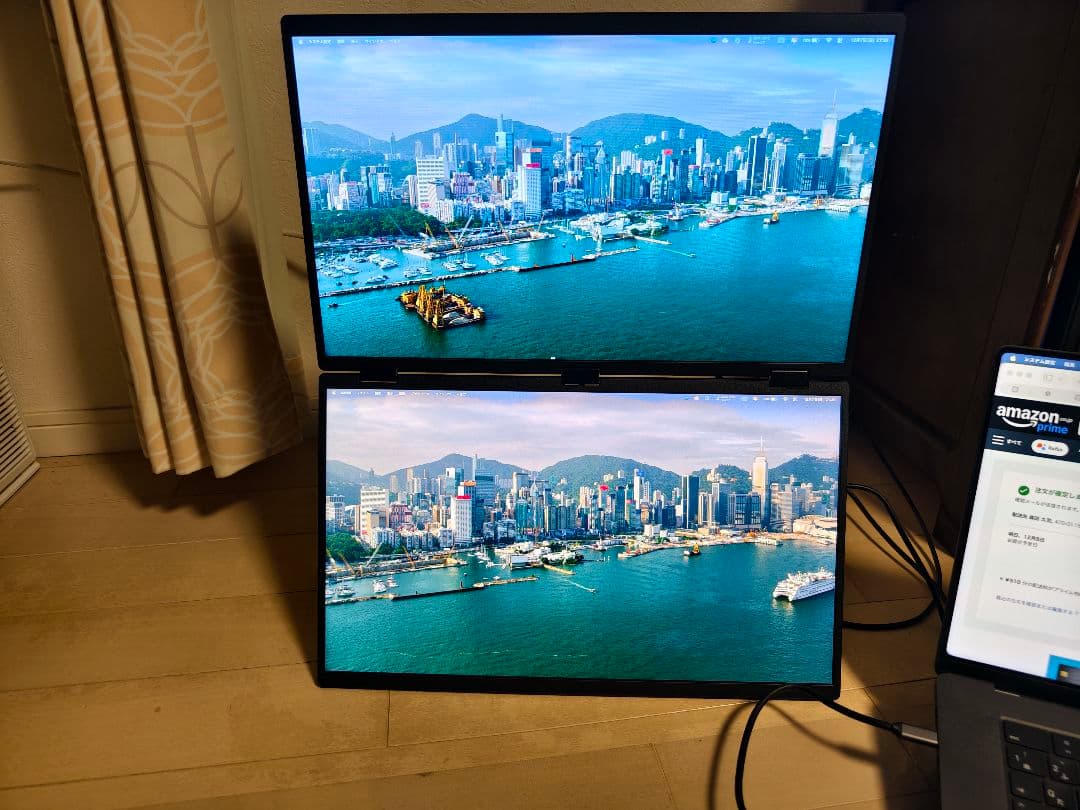 INNOVIEW １８．５インチ フルHD デュアルモニター 本体