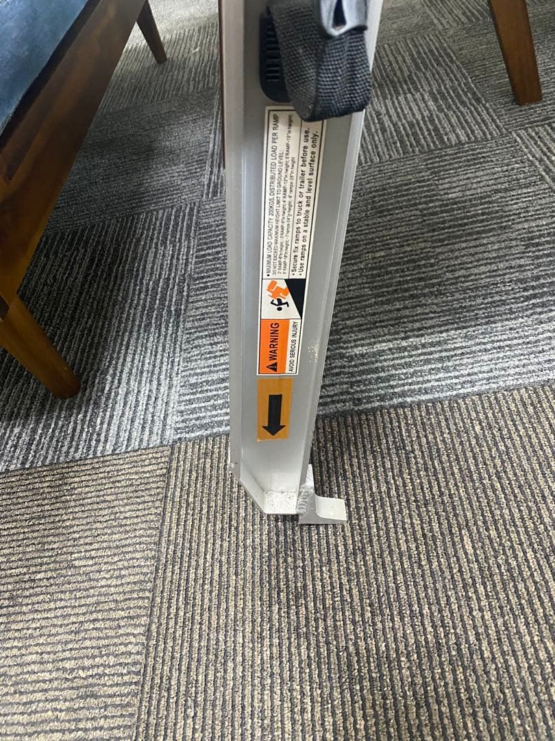 折りたたみ式アルミ製ラダーレールバイク用