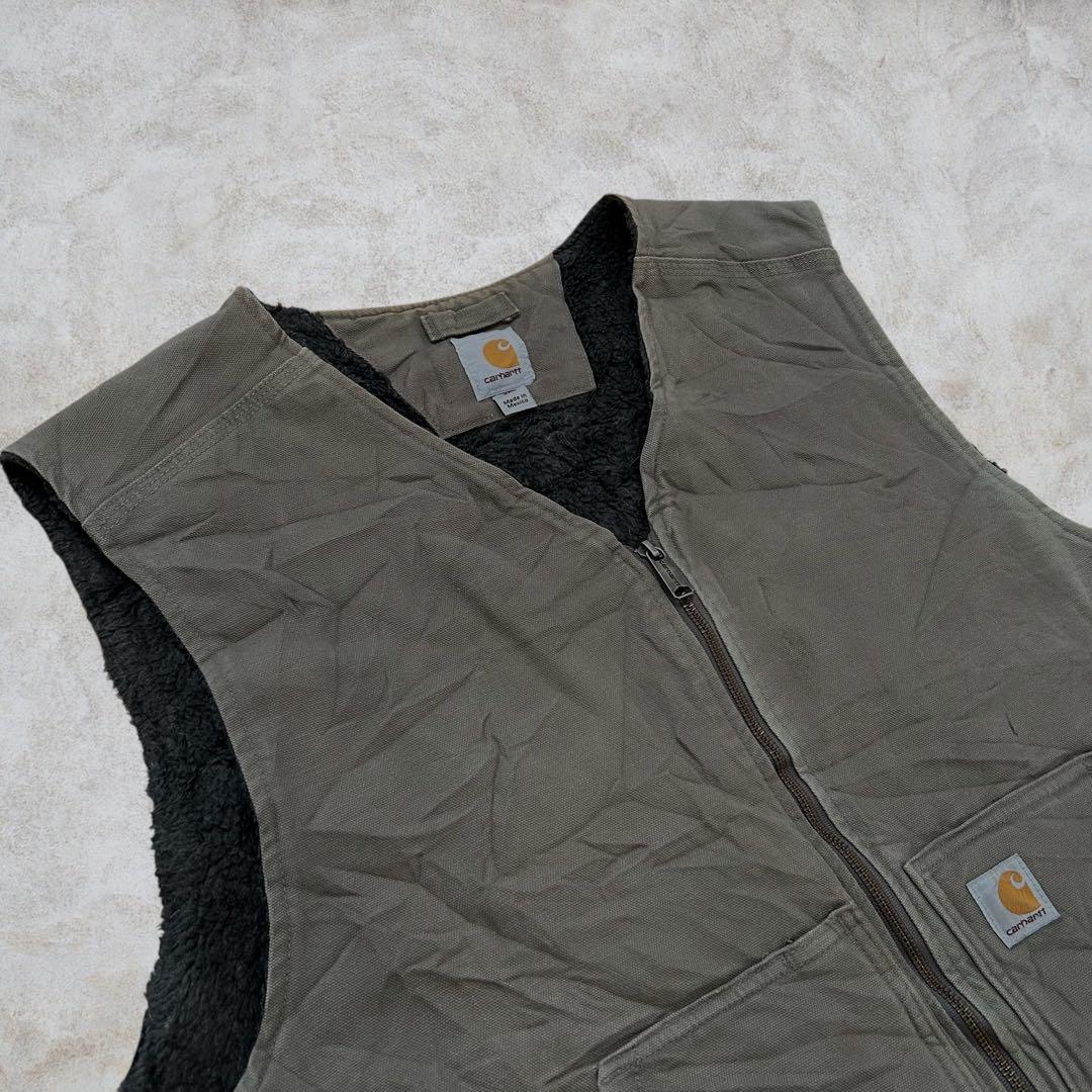 『Carhartt』カーハート　ダックベスト　ワークベスト　ジャケット　3XL