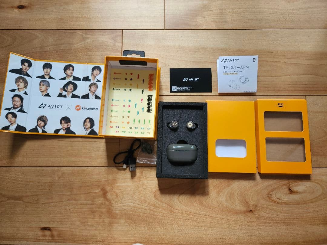 AVIOT×Kiramune　コラボワイヤレスイヤホン　中古品