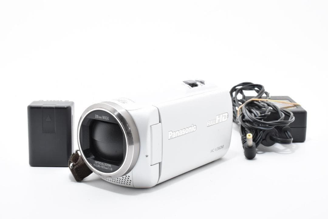 Panasonic HC-V360M フルHD ビデオカメラ 完動品