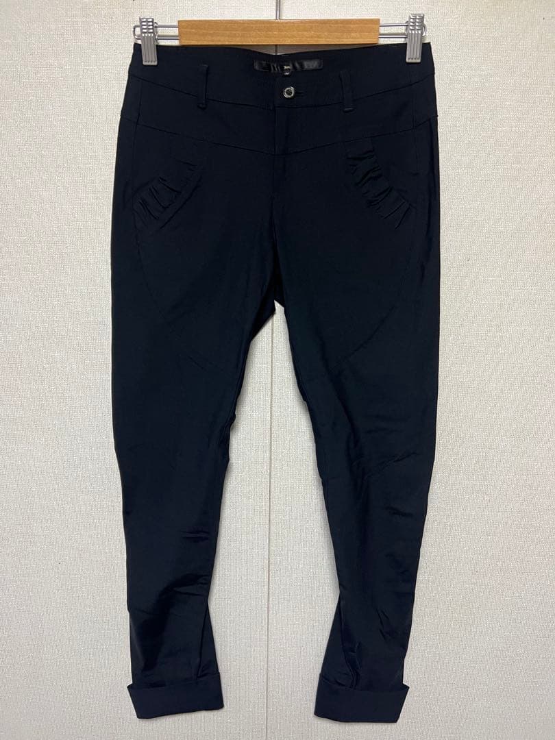 ソブ sov. ダブスタ メリルハイテンションパンツ テーパード ロールアップ