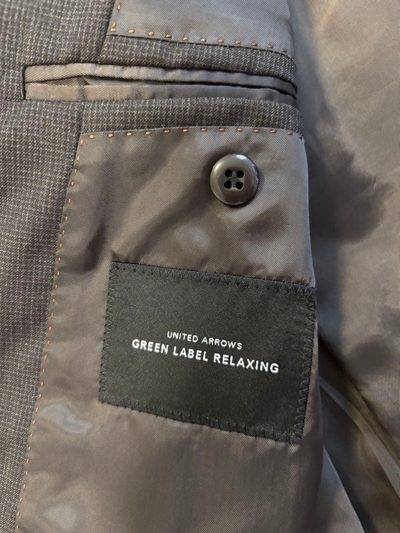 グリーンレーベルリラクシング スーツ セットアップ DRAGO ブラウン系