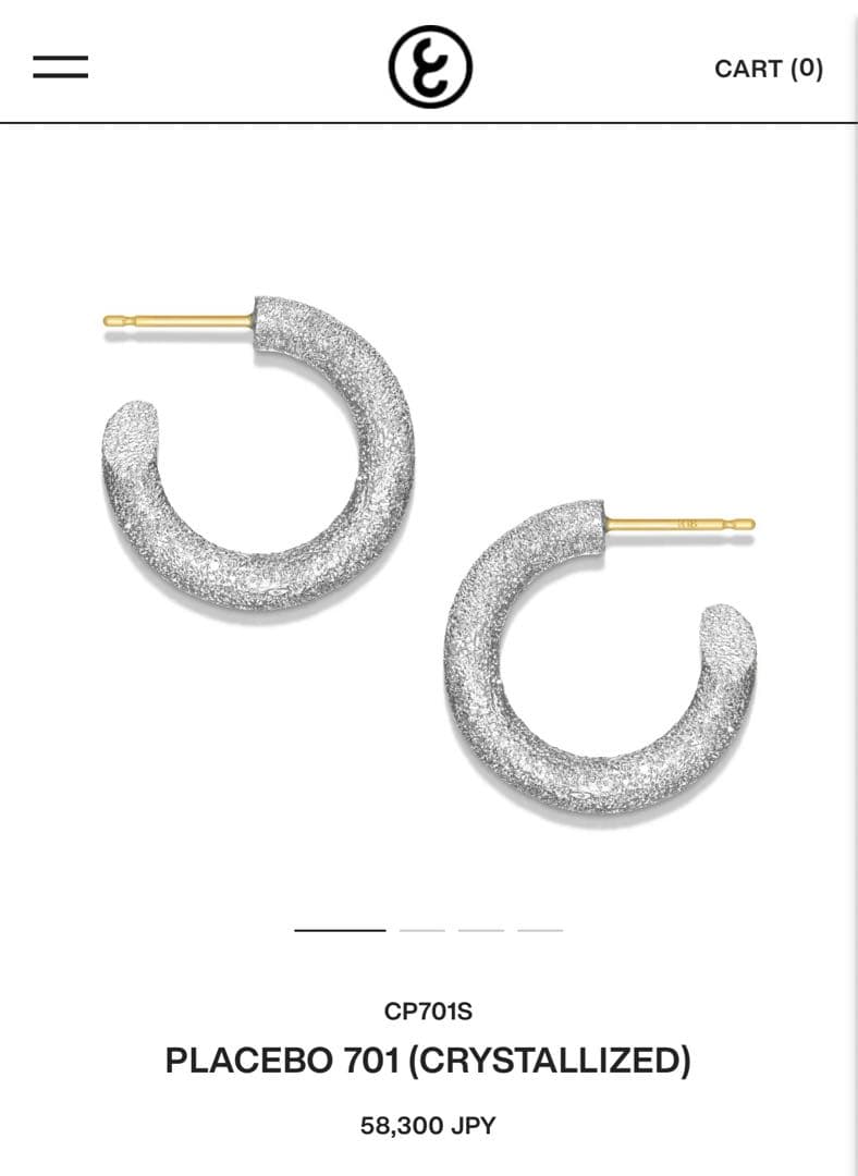 山下智久着用　CAREERING キャリアリング　ピアス