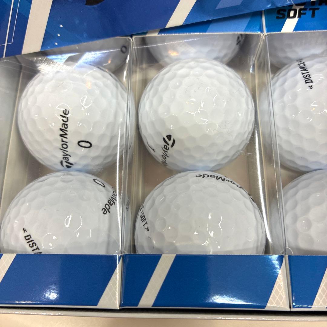 新品 TaylorMade DISTANCE+ SOFT ゴルフボール 60個