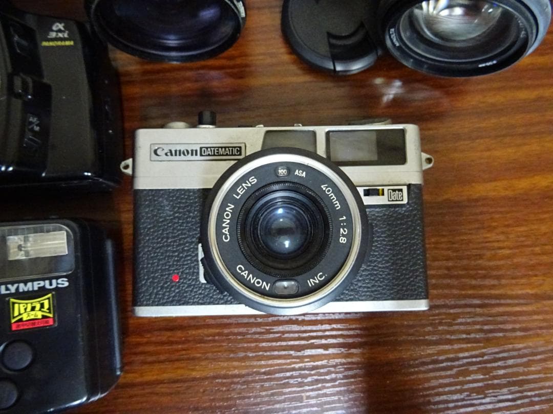 d*7様 天016 カメラ 6点 まとめ売り キャノン ミノルタ オリンパス F