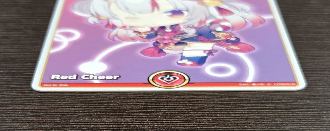 【ホロカ】赤エール 百鬼あやめ プロモ hY03-010 ホロライブ