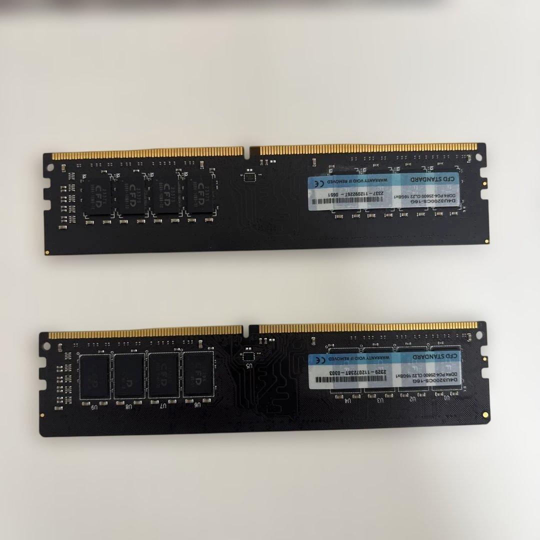 CFD STANDARD DDR4 3200 16GB メモリ×2 合計32GB