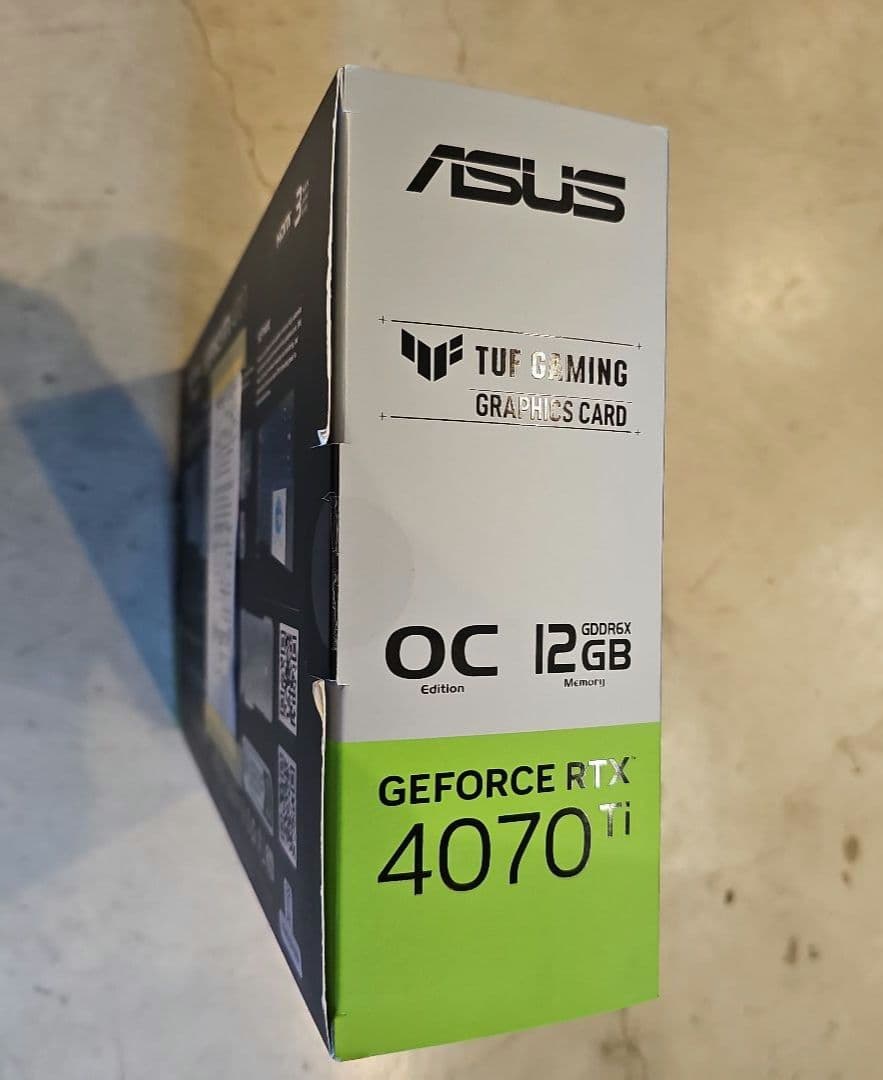 再値下げ ASUS TUF RTX4070Ti OC12GB 即日発送