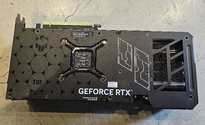 再値下げ ASUS TUF RTX4070Ti OC12GB 即日発送