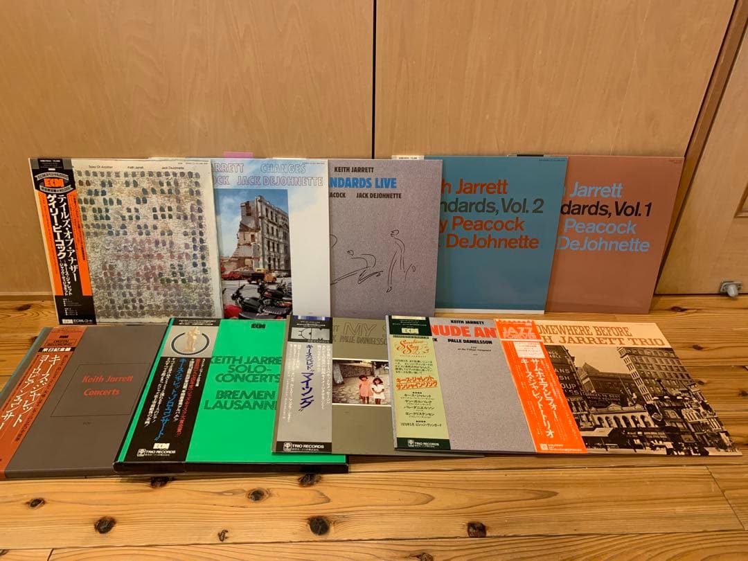 Keith Jarrett キースジャレット　Jazz レコード　10枚セット