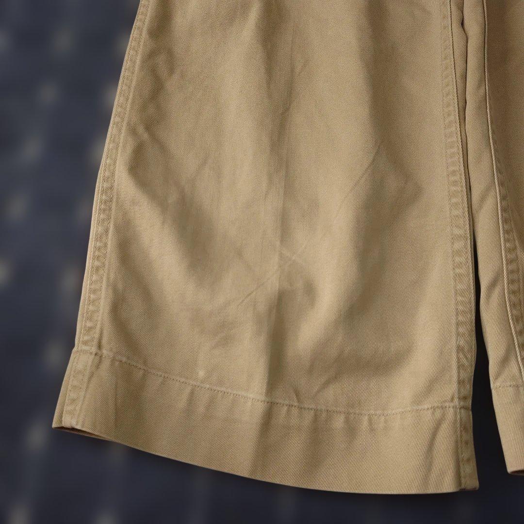 40s U.S.ARMY 45カーキ　チノパン 尿素ボタン　ヴィンテージ