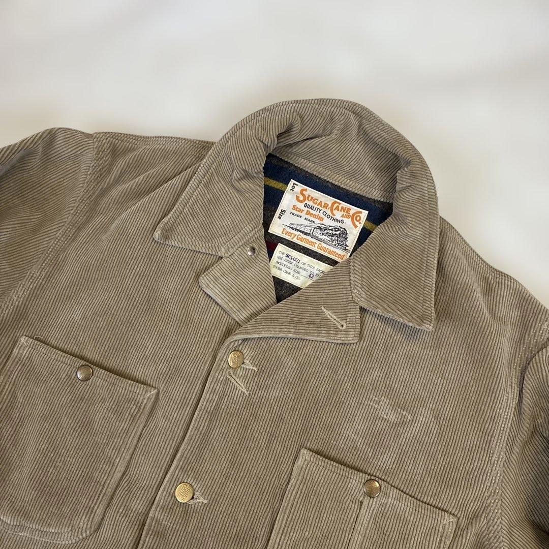 SUGAR CANE シュガーケーン　コーデュロイワークコート　42