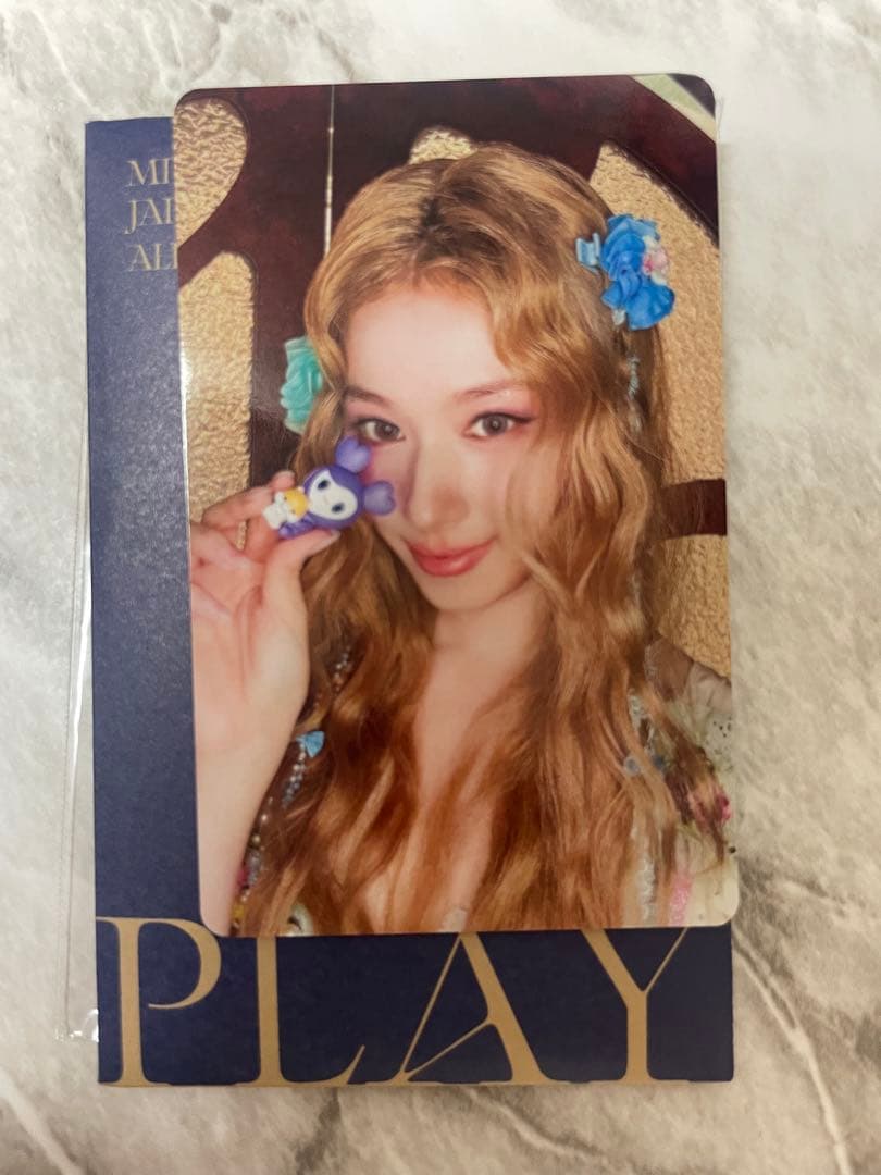 MISAMO リスニングパーティー　限定トレカ　入場者特典　サナ