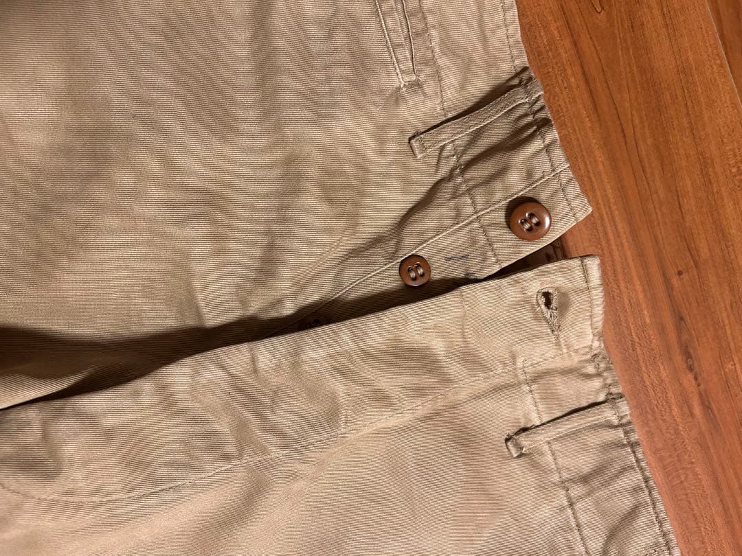 50s USA製US ARMY M-45 ベージュチノパン32×31ボタンフライ