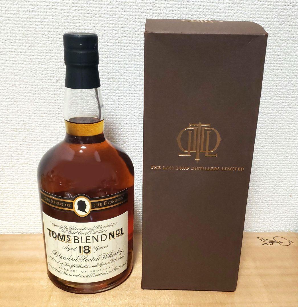 ラストドロップ蒸留所　トムズブレンド　No.1　18年　古酒