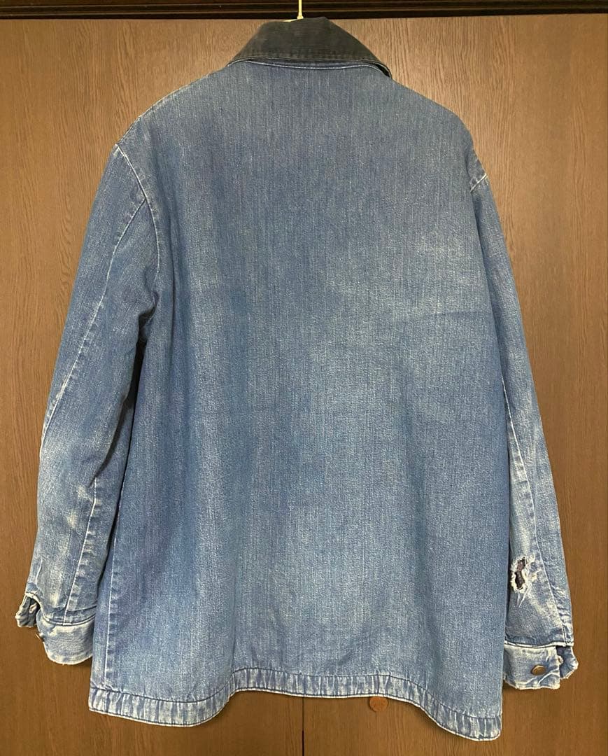 USA製70s 80s BIGBEN デニム カバーオール 裏ブランケット 40