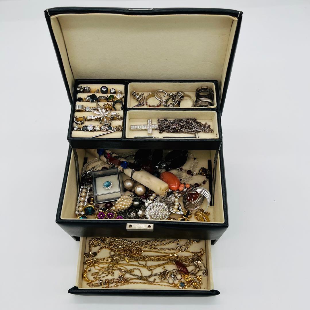 イミテーションアクセ まとめピアス ネックレス リング925刻印pt900ピアス