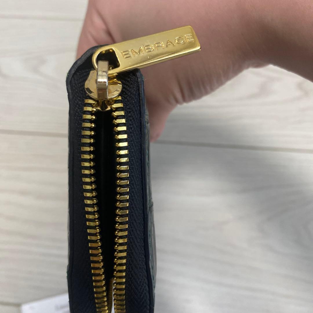 【新品・未使用】希少✨embraceクロコダイル長財布　日本の職人