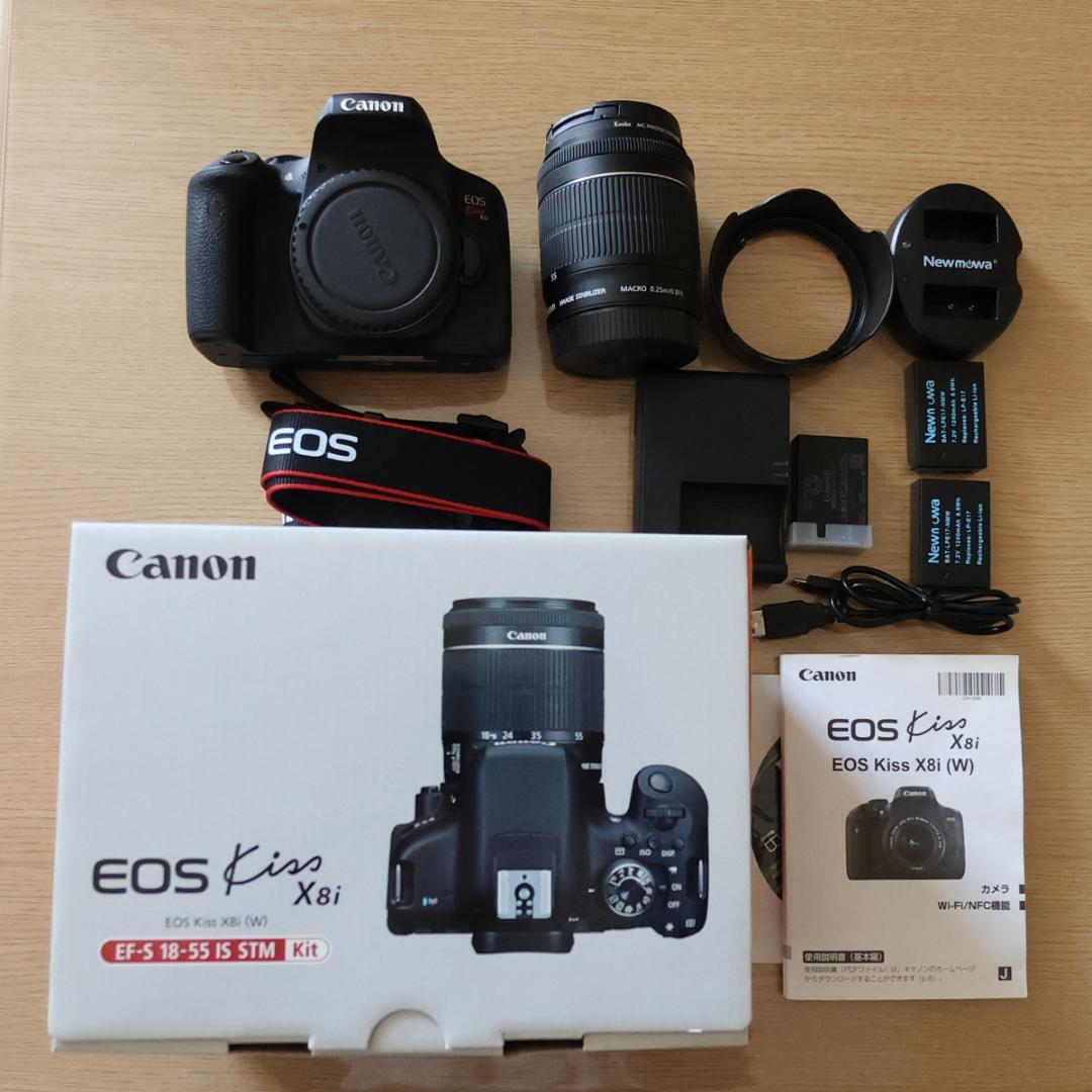 Canon EOS Kiss X8i レンズキット EF-S18-55mm