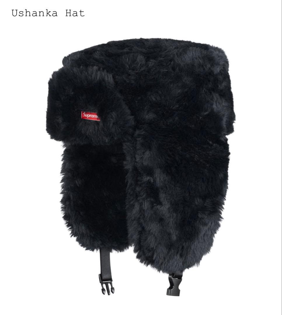 Supreme Ushanka Hat 25FW Black 黒