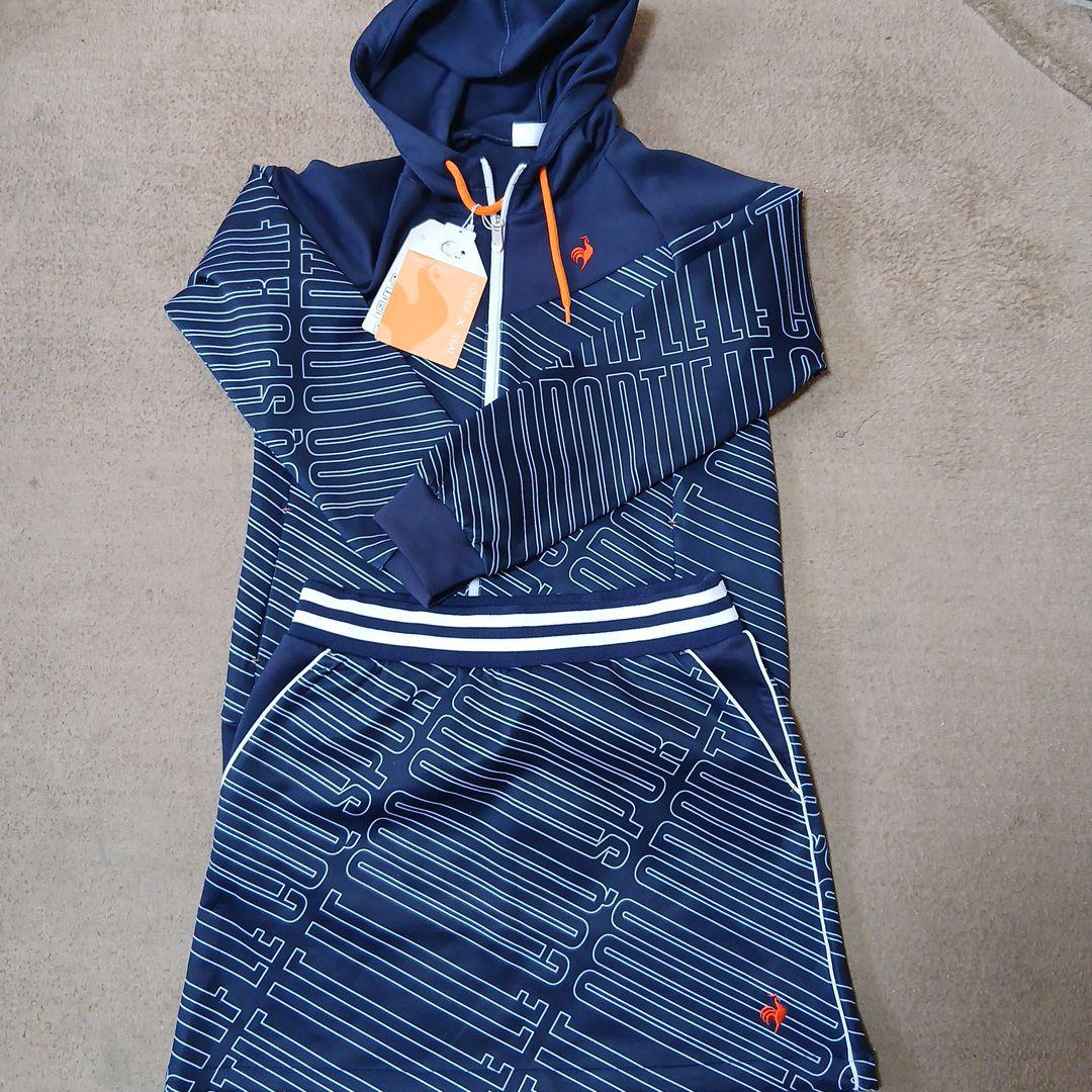 新品未使用　　le coq sportif ジャケット　スコート　セットアップ
