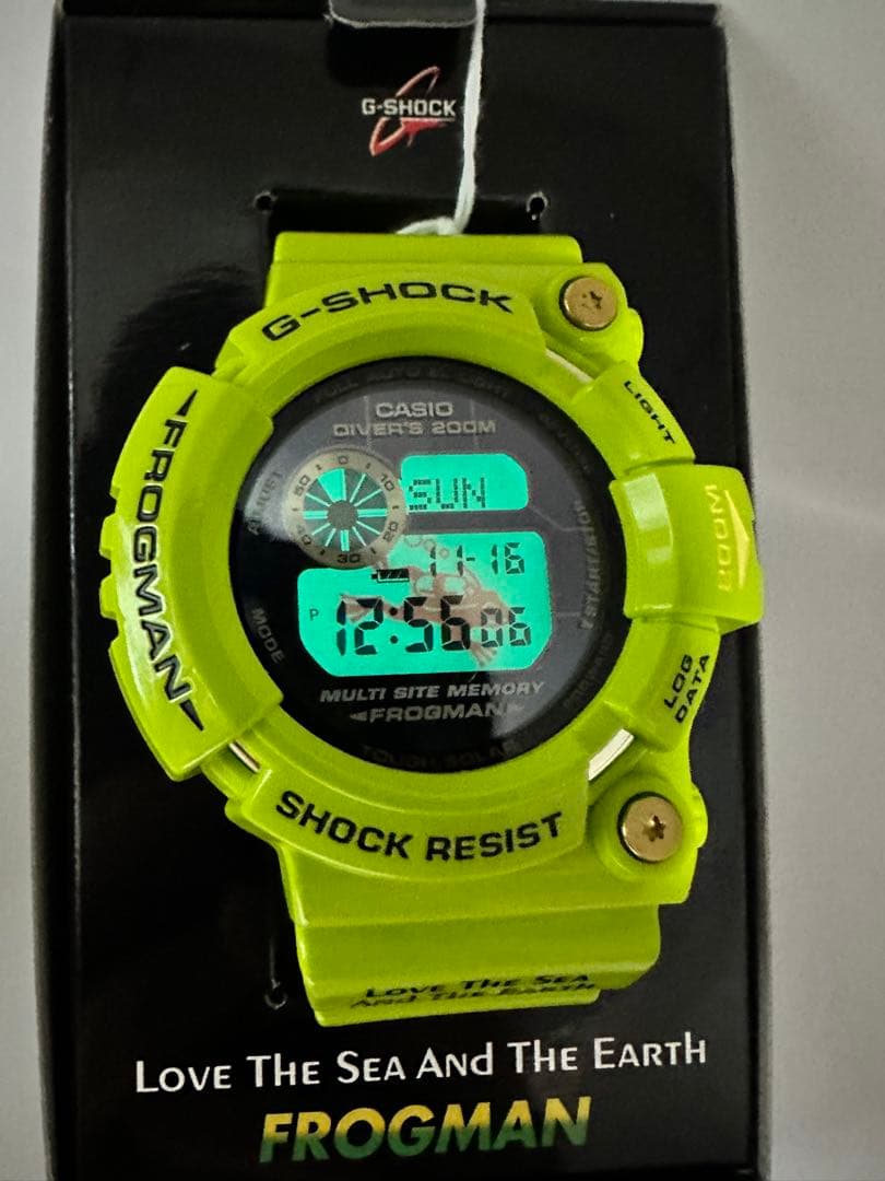 21時までセール　新品未使用G-SHOCK GW-200F フロッグマン