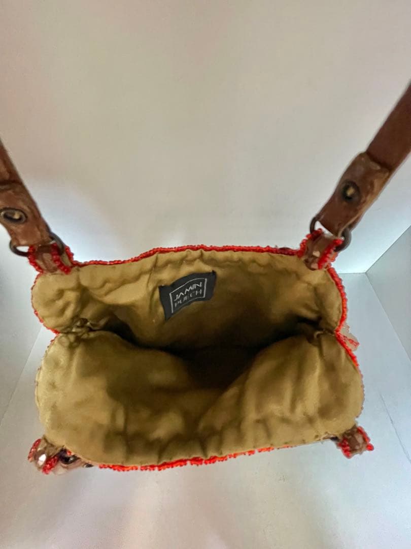 MmmALTA 　JAMIN PUECH パーティーバッグ ビーズ装飾