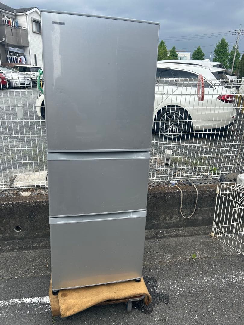 TOSHIBA 340L 3ドア冷凍冷蔵庫　GR-GR-H34S 2016年製