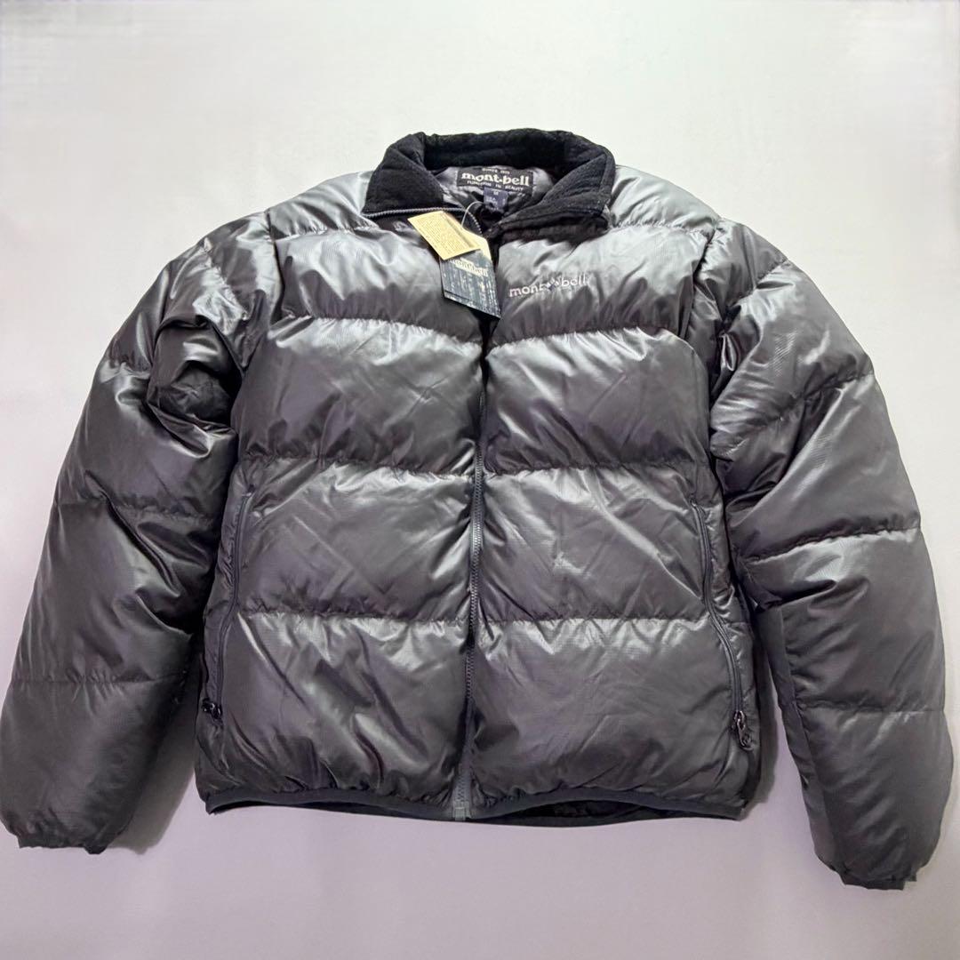 【新品タグ付・廃盤希少】mont-bell アルパインダウンジャケット 旧タグ