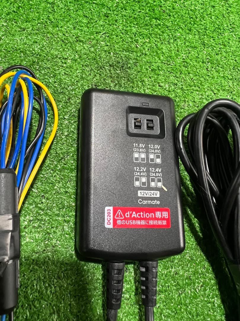 d'Action 360 DC4000R 前後ドライブレコーダーカメラ