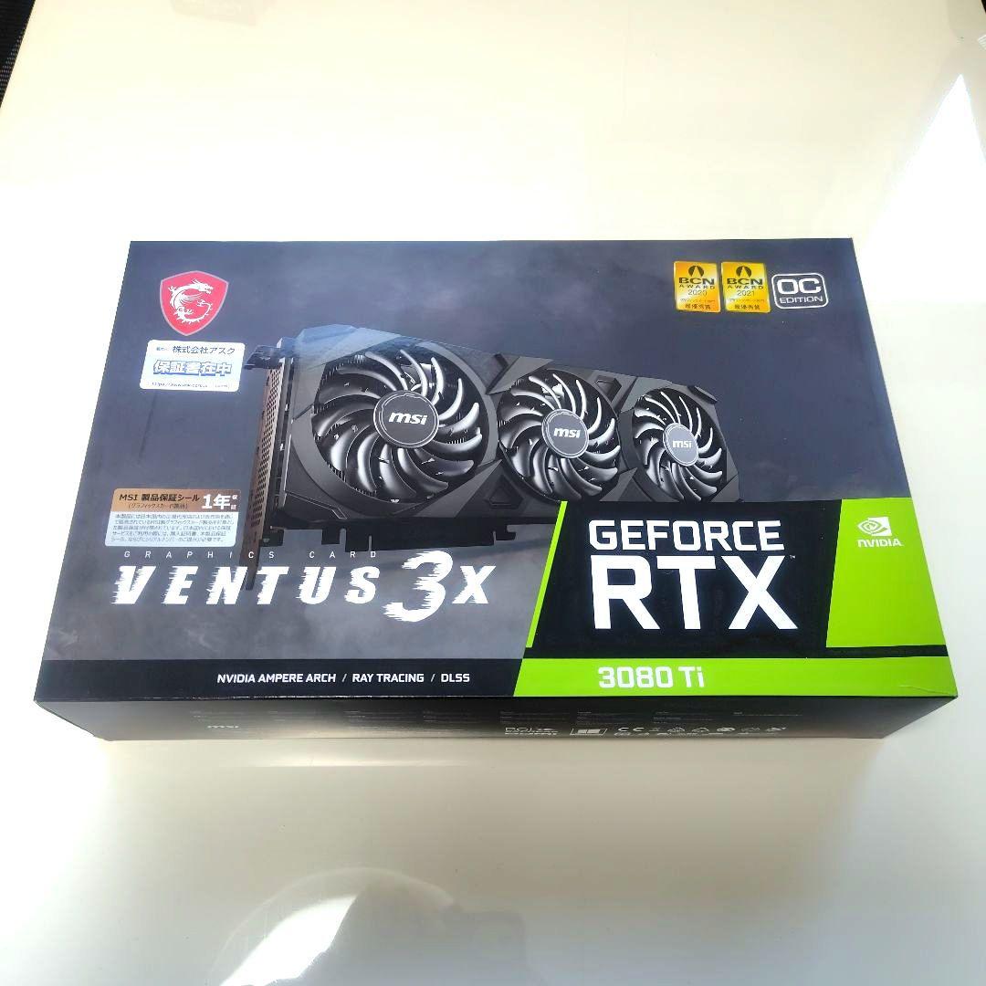 新品未使用 msi GeForce RTX 3080 Ti OC EDITION