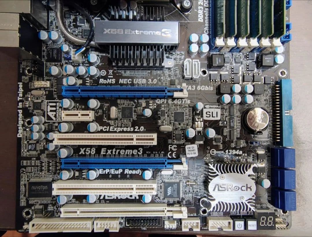 AsRock X58 Extreme3+i7 980x+CPUクーラー+24GB